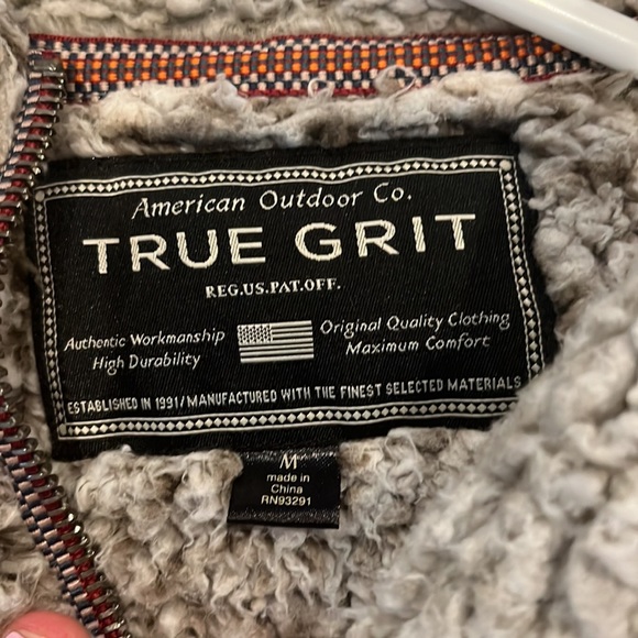 true grit mens medium frosty tipped pullover - Picture 2 of 3